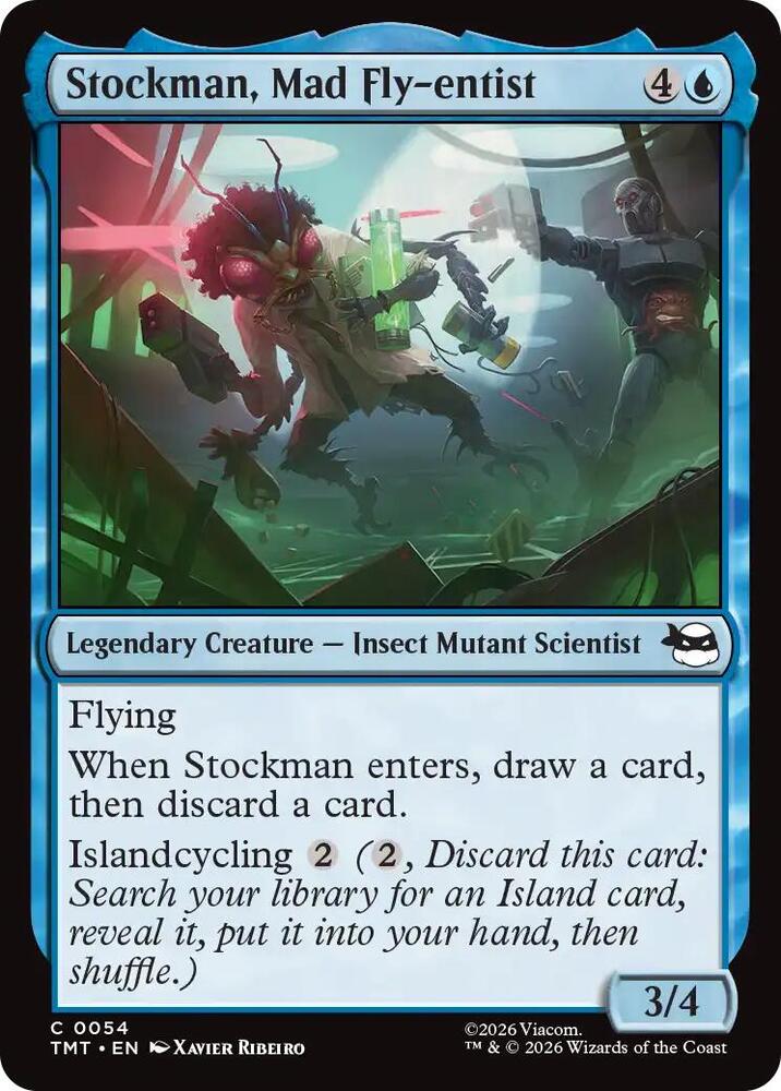 Stockman. Mad Fly-entist 54/260 (Teenage Mutant Ninja Turtles) 
