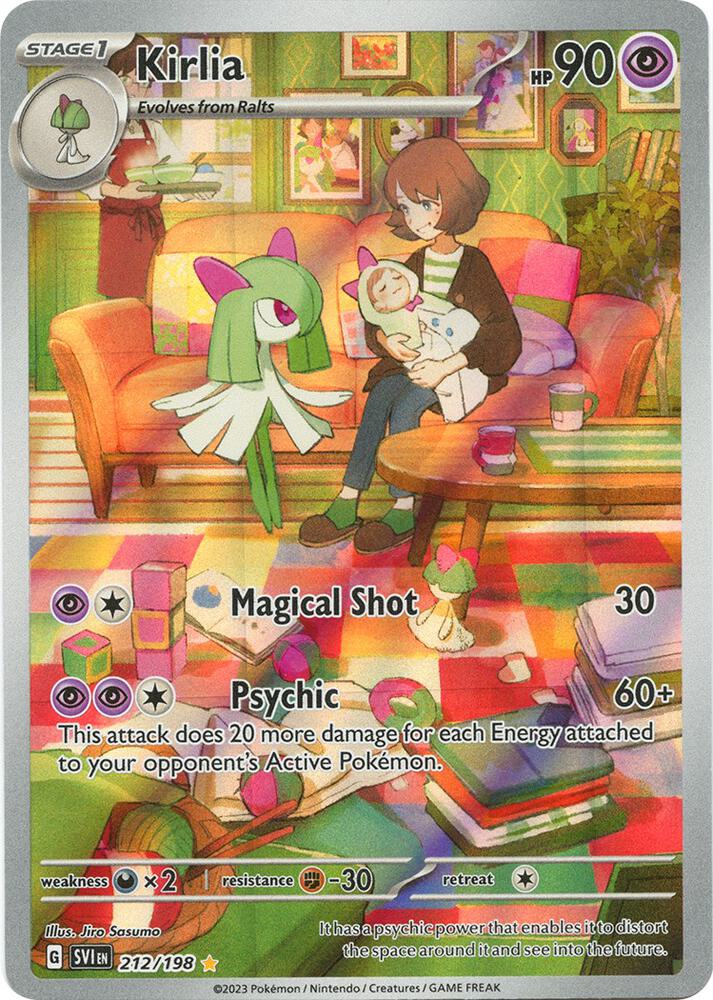 Kirlia 212/198 (SV01: Scarlet & Violet Base Set)  - Holofoil