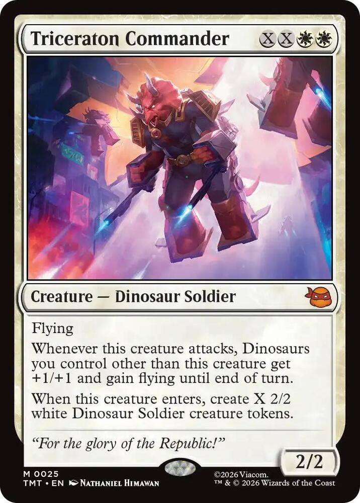 Triceraton Commander 25 (Teenage Mutant Ninja Turtles) 