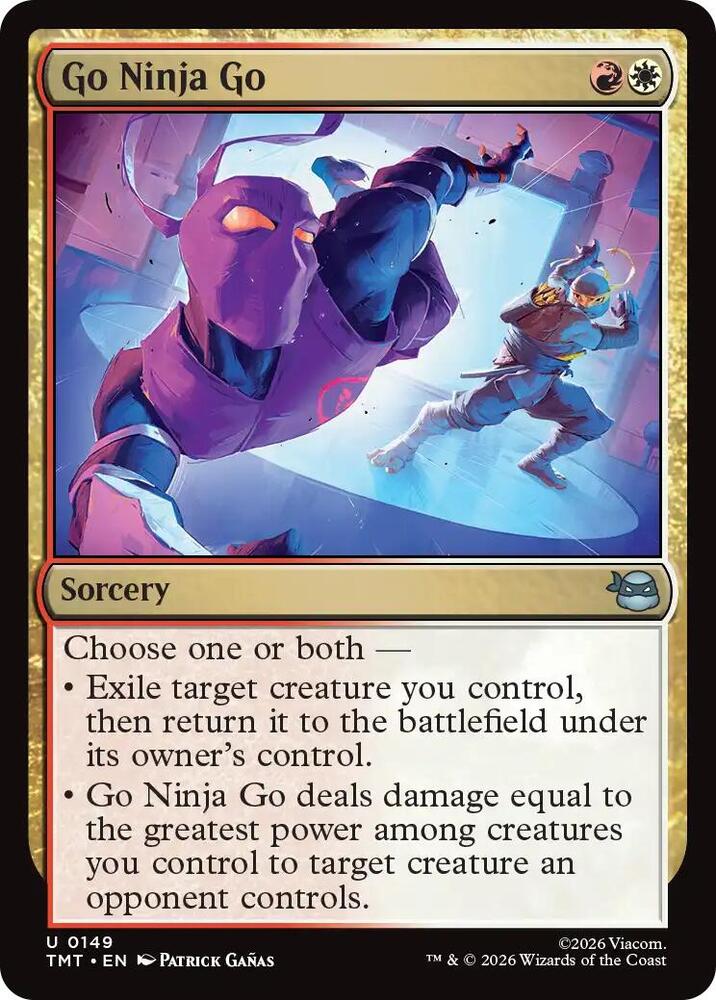 Go Ninja Go 149 (Teenage Mutant Ninja Turtles) 
