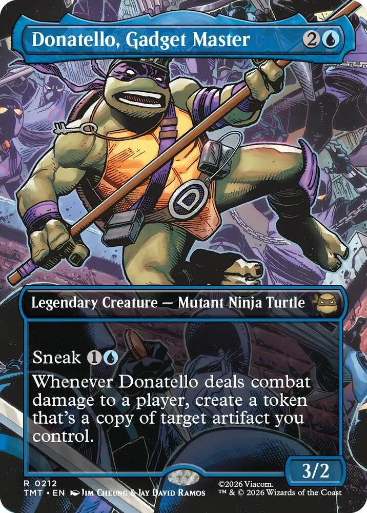 Donatello Gadget Master Borderless 212 (Teenage Mutant Ninja Turtles)  - Borderless