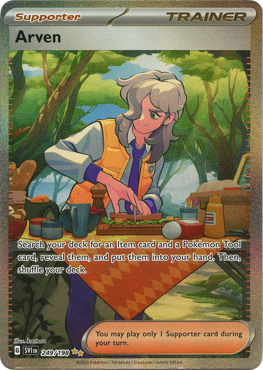 Arven 249/198 (SV01: Scarlet & Violet Base Set)  - Holofoil