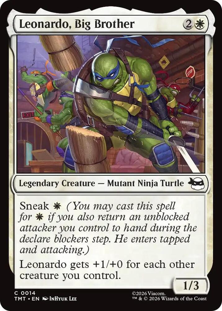 Leonardo, Big Brother 14 (Teenage Mutant Ninja Turtles) 