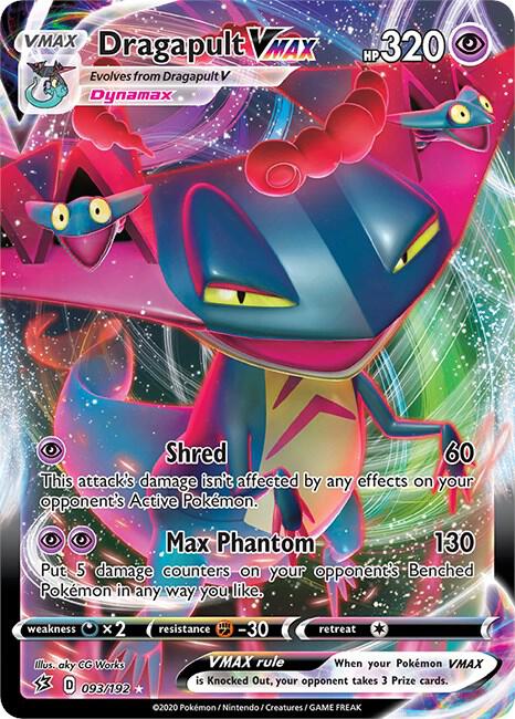 Dragapult VMAX 093/192 (SWSH02: Rebel Clash)  - Holofoil