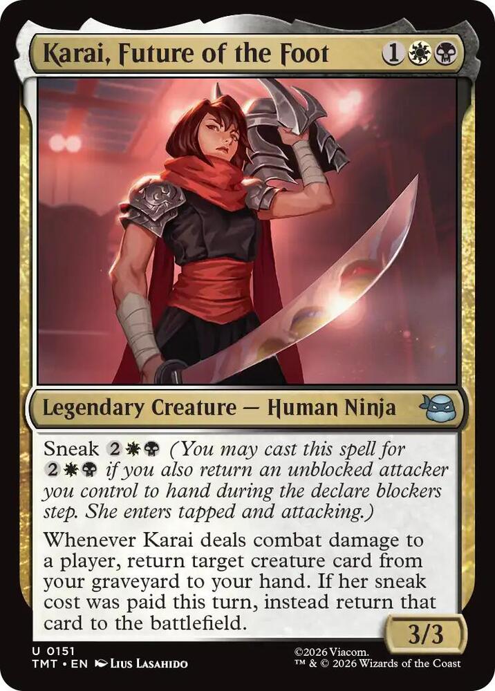 Karai, Future of the Foot 151/190 (Teenage Mutant Ninja Turtles) 