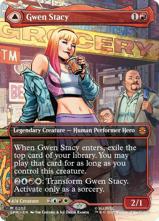 Gwen Stacy // Ghost-Spider 202/198 (Marvel's Spider-Man)  - Borderless