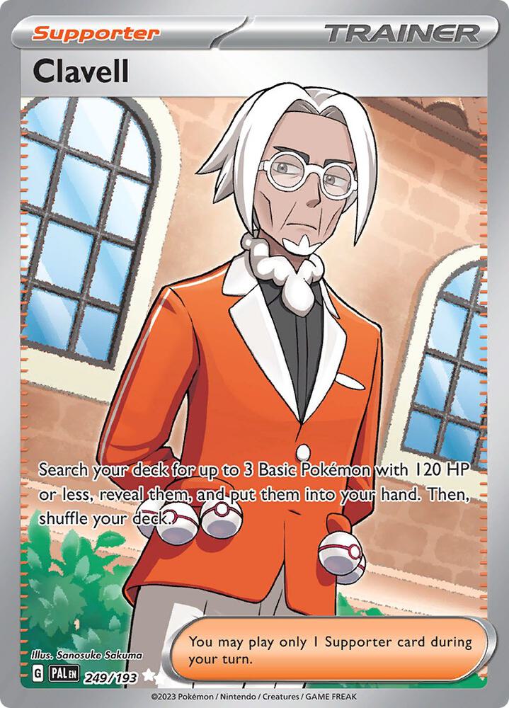 Clavell 249/193 (SV02: Paldea Evolved)  - Holofoil