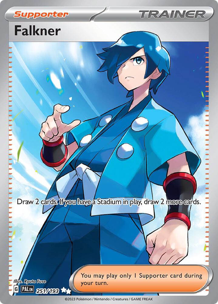 Falkner 251/193 (SV02: Paldea Evolved)  - Holofoil