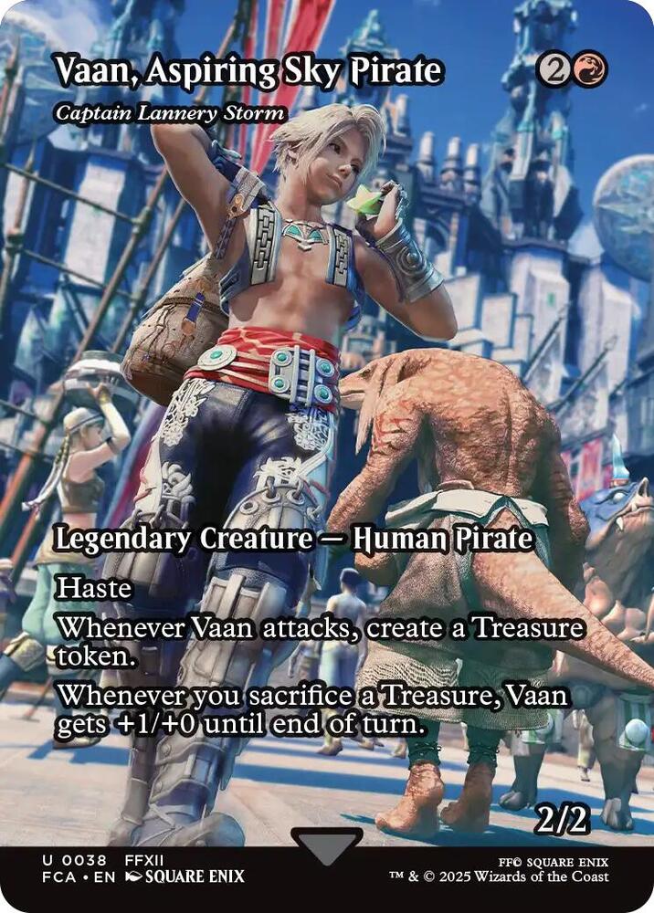 Vaan, Aspiring Sky Pirate - Captain Lannery Storm 38 (FINAL FANTASY: Through the Ages)  - Showcase
