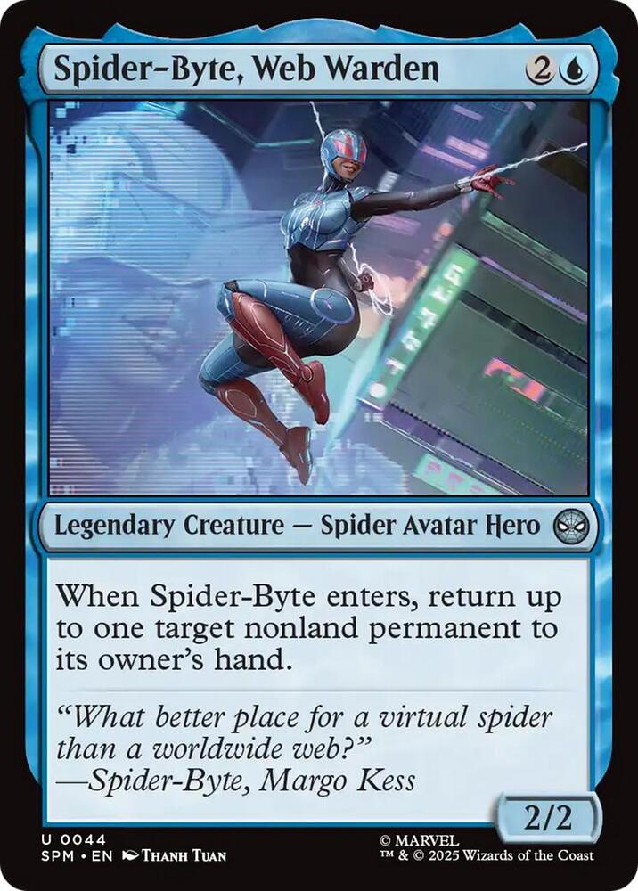 Spider-Byte, Web Warden 44 (Marvel's Spider-Man)  - Foil
