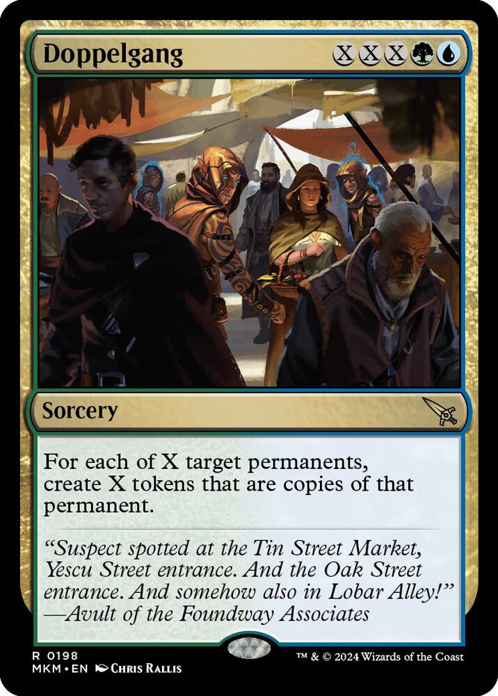 Doppelgang 198 (Murders at Karlov Manor)  - Foil