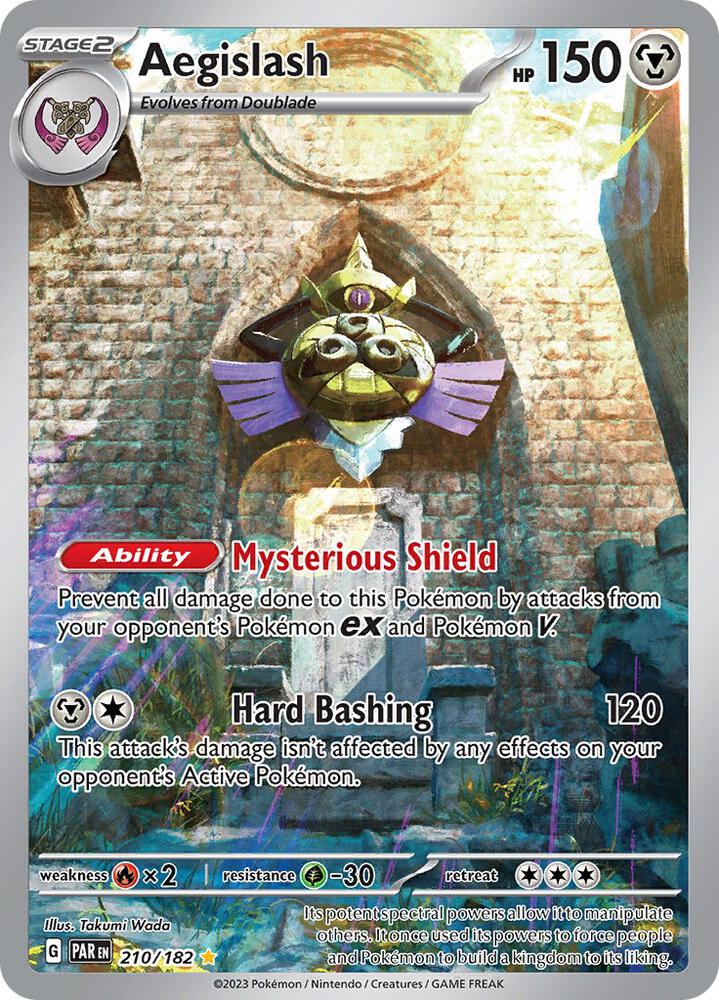 Aegislash 210/182 (SV04: Paradox Rift)  - Holofoil
