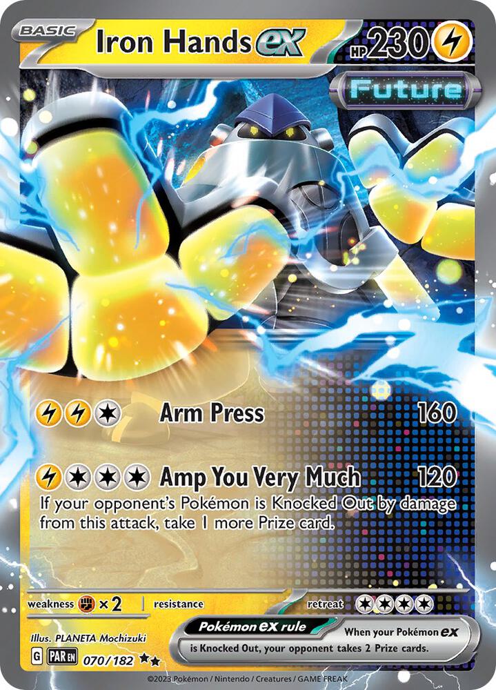 Iron Hands ex 070/182 (SV04: Paradox Rift)  - Holofoil