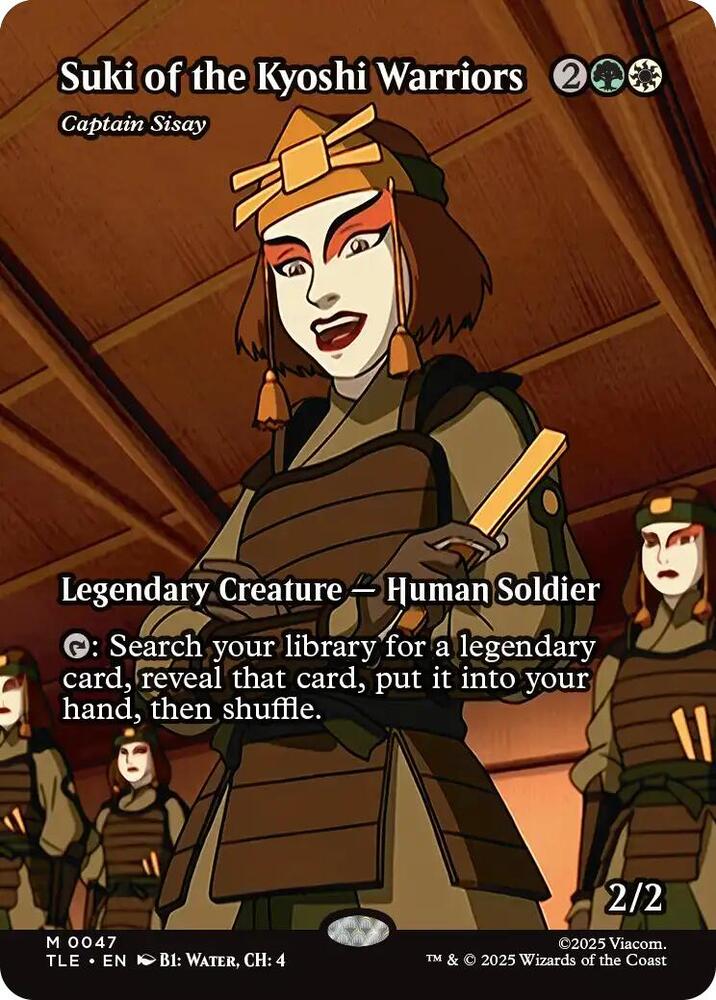 Suki of the Kyoshi Warriors - Captain Sisay 47 (Avatar: The Last Airbender: Eternal-Legal)  - Borderless