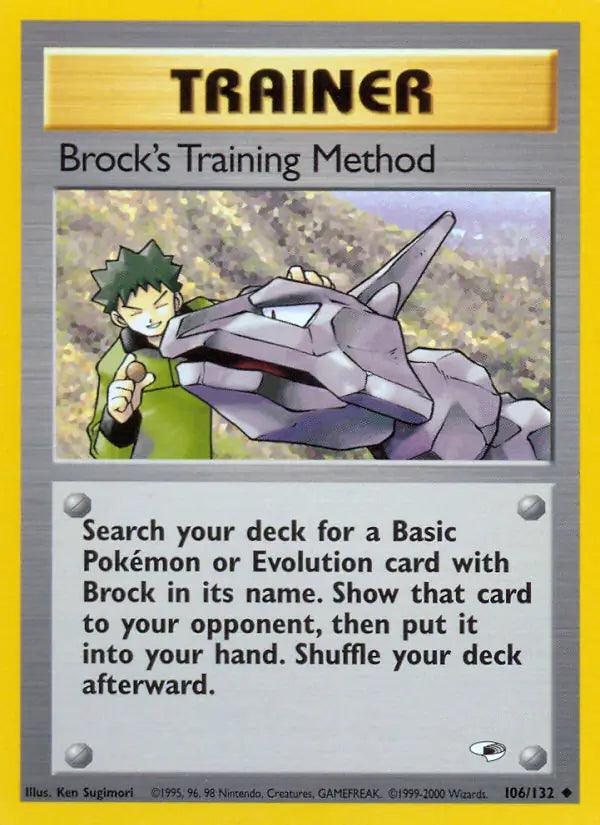 Brock's Training Method 106/132 (Gym Heroes)  - Unlimited