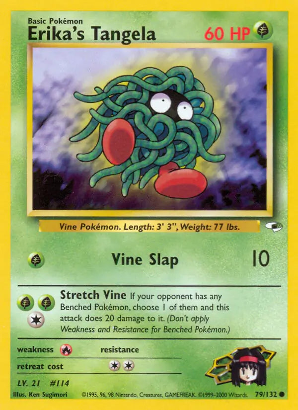 Erika's Tangela 079/132 (Gym Heroes)  - Unlimited