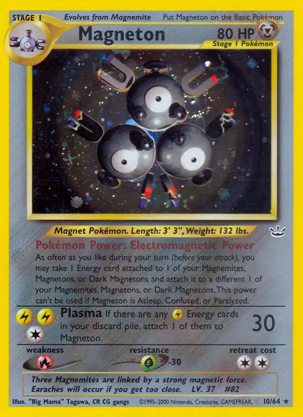 Magneton 10/64 (Neo Revelation)  - Unlimited Holofoil
