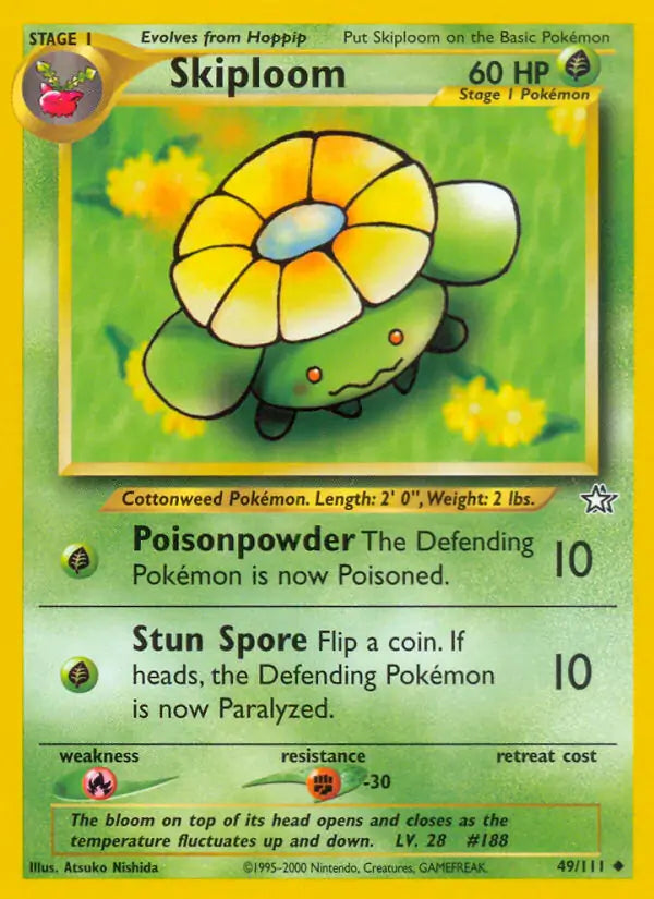 Skiploom 049/111 (Neo Genesis)  - Unlimited