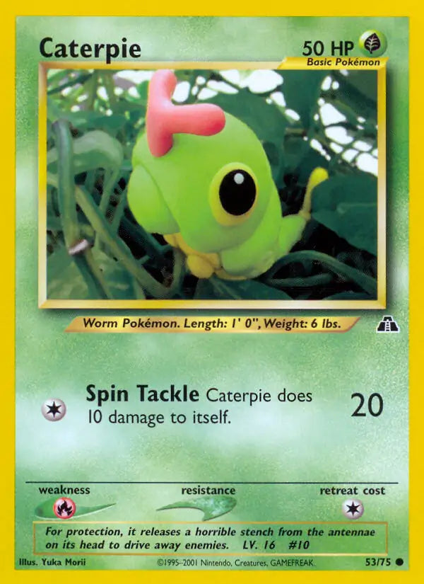 Caterpie 53/75 (Neo Discovery)  - Unlimited