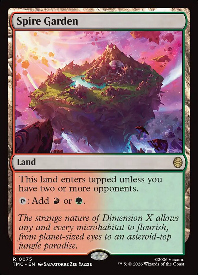 Spire Garden 75 (Commander: Teenage Mutant Ninja Turtles)  - Surge Foil