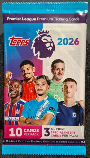 2026 Topps Premier League - Trading Cards - 1 x Single Pack