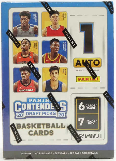 2020/21 Panini Contenders Basketball Blaster Box