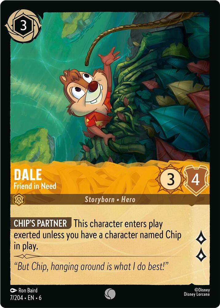 Dale, Friend in Need 7/204 (Azurite Sea) 