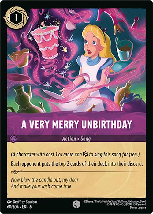 A Very Merry Unbirthday 60/204 (Azurite Sea) 