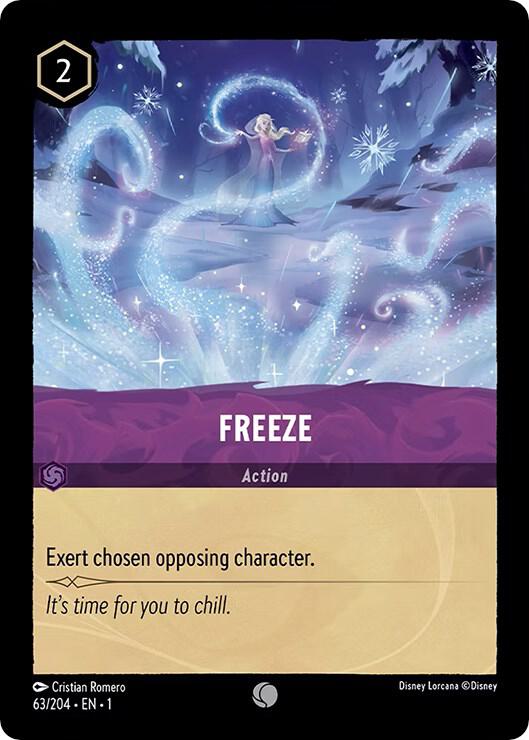 Freeze 63/204 (The First Chapter)  - Cold Foil