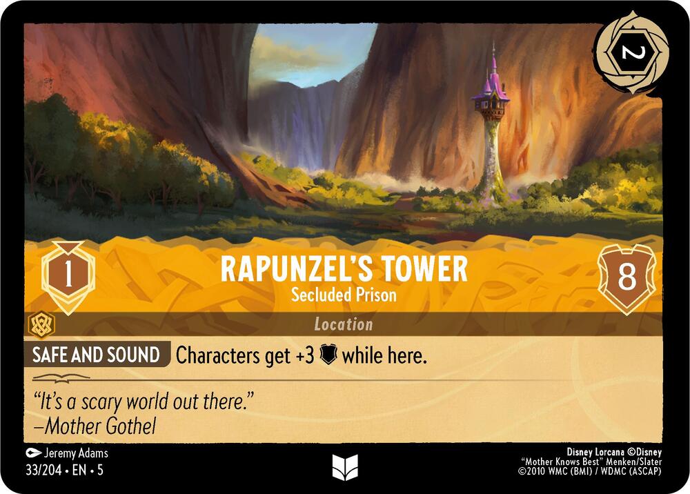 Rapunzel's Tower Secluded Prison 33/204 (Shimmering Skies) 
