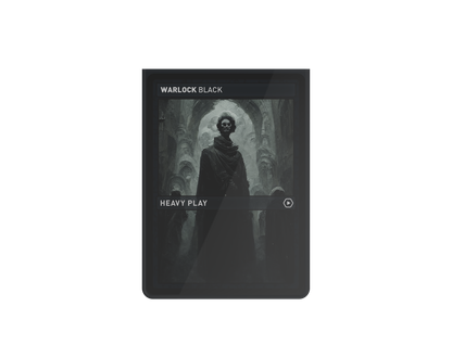 Heavy Play: CURV Sleeves Standard 100 - Warlock Black