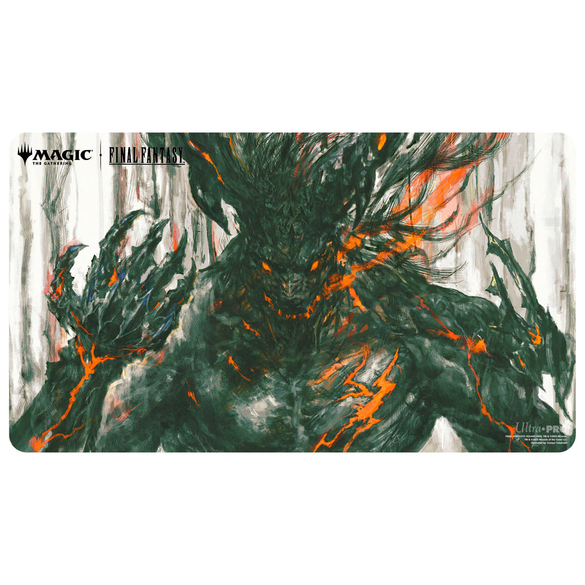 ULTRA PRO Double-Sided Playmat MTG Final Fantasy Clive, Ifrit’s Dominant/Ifrit, Warden of Inferno