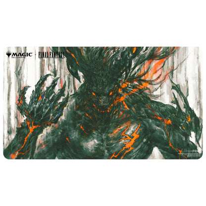 ULTRA PRO Double-Sided Playmat MTG Final Fantasy Clive, Ifrit’s Dominant/Ifrit, Warden of Inferno