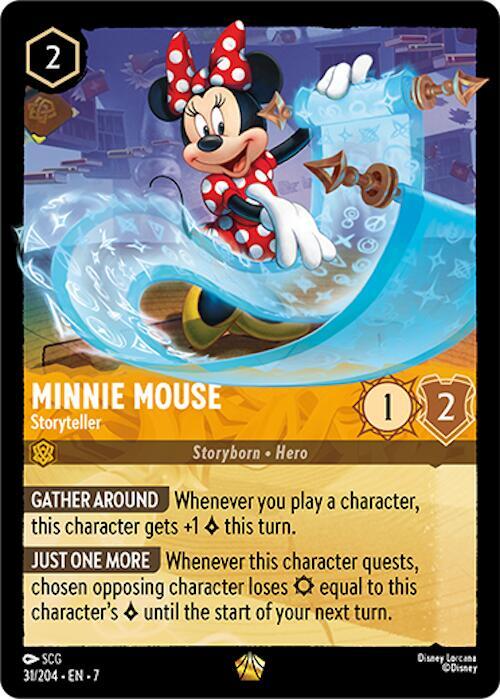 Minnie Mouse, Storyteller 31/204 (Archazia's Island) 