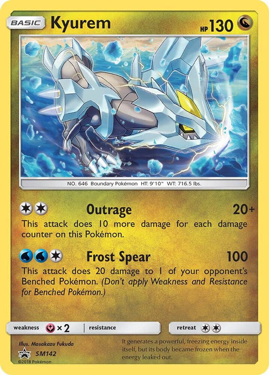 Kyurem SM142 (SM Promos)  - Holofoil