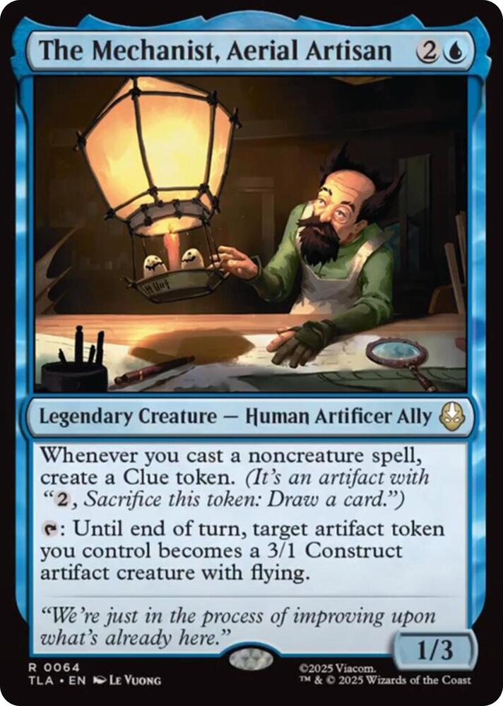 The Mechanist, Aerial Artisan 64 (Avatar: The Last Airbender)  - Foil