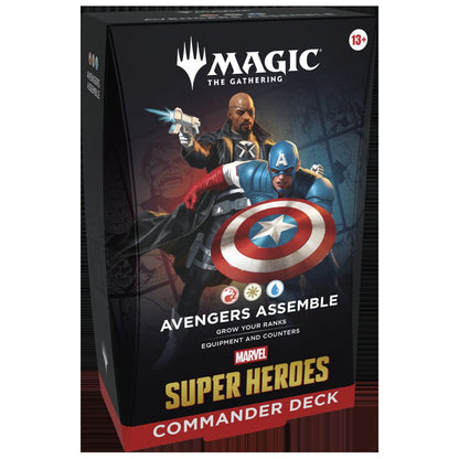 Magic: The Gathering | Marvel Super Heroes - Commander Decks