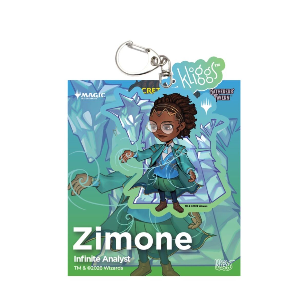 Gatherers Tavern - Keychain - Secrets of Strixhaven - Zimone Kliggs