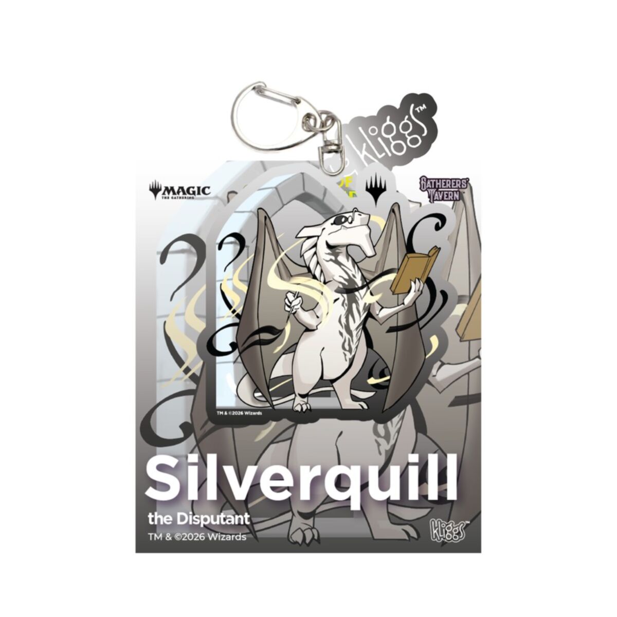 Gatherers Tavern - Keychain - Secrets of Strixhaven - Silverquill Kliggs