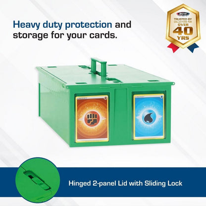 BCW COLLECTIBLE CARD STORAGE BIN - 1600 - GREEN