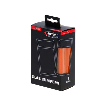 BCW - SLAB BUMPERS TO FIT PSA GRADED CARDS - ORANGE - PACK OF 6