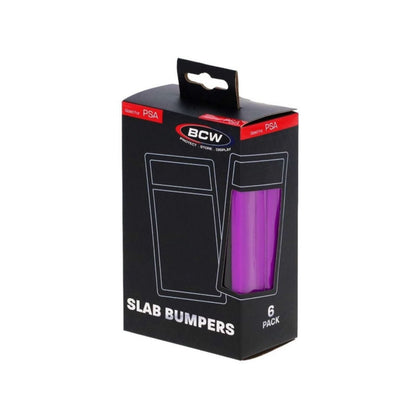 BCW - SLAB BUMPERS TO FIT PSA GRADED CARDS - PURPLE- PACK OF 6