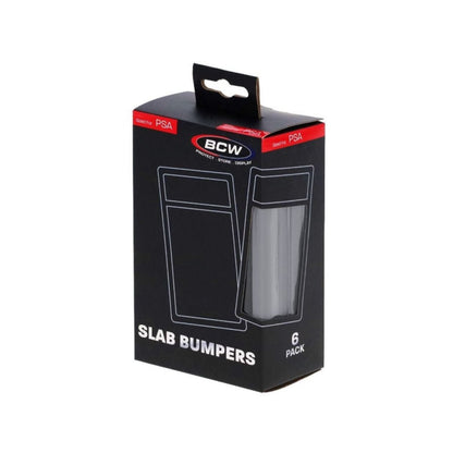 BCW - SLAB BUMPERS TO FIT PSA GRADED CARDS - SILVER - PACK OF 6