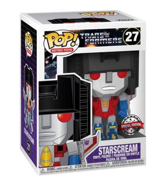Transformers #27 Starscream Special Edition Pop Vinyl Figure Funko