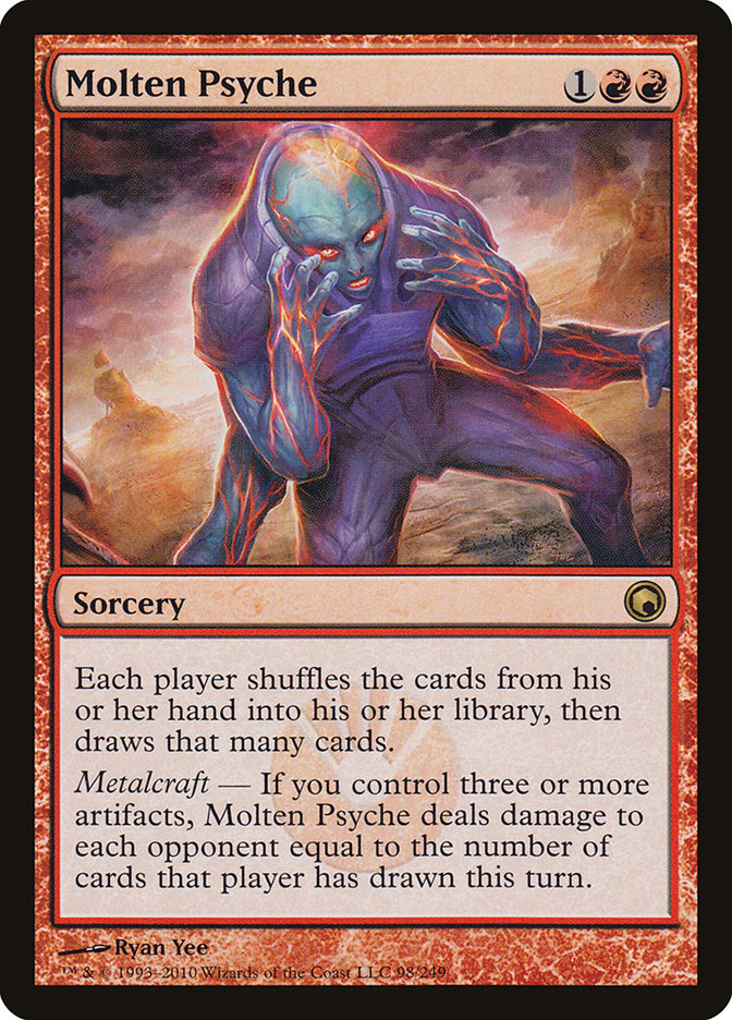 Molten Psyche 98 (Scars of Mirrodin) 