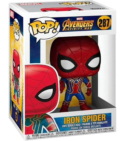 Iron Spider #287 Marvel Avengres Infinity War Bobble Head Pop Vinyl Figure Funko