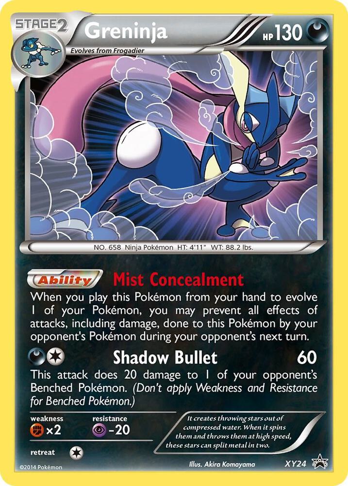 Greninja XY24 (XY Promos)  - Holofoil