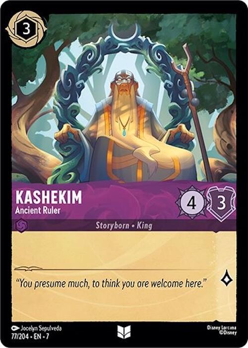 Kashekim, Ancient Ruler 77/204 (Archazia's Island) 