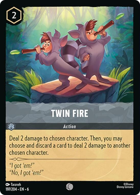 Twin Fire 197/204 (Azurite Sea) 