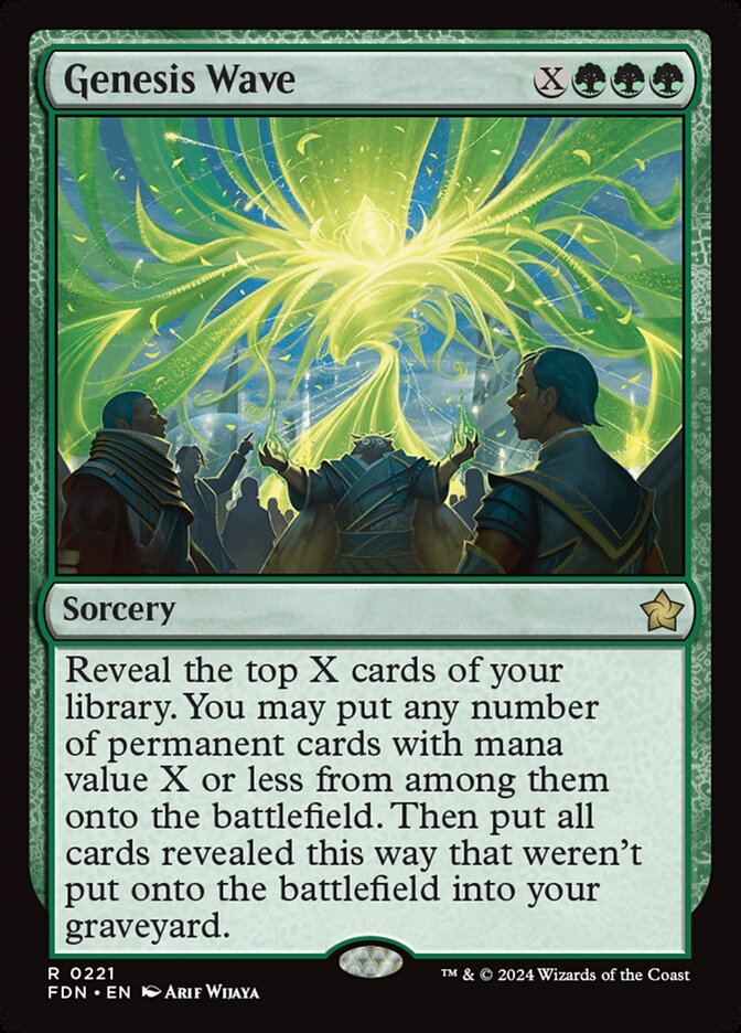 Genesis Wave 221/291 (Foundations)  - Foil